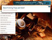 Tablet Screenshot of emiratesfishing.com